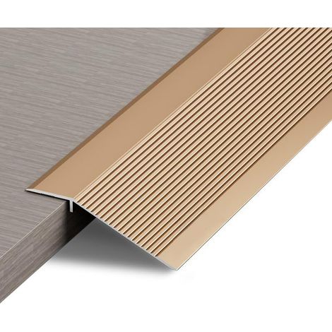 Eloxiertes Aluminium-türschwellenprofil 0,9 M – Für Fliesen- Und Verbundböden – Höhe 10 Bis 35 Mm – Einfache Montage Mit Klebstoff – Wancle