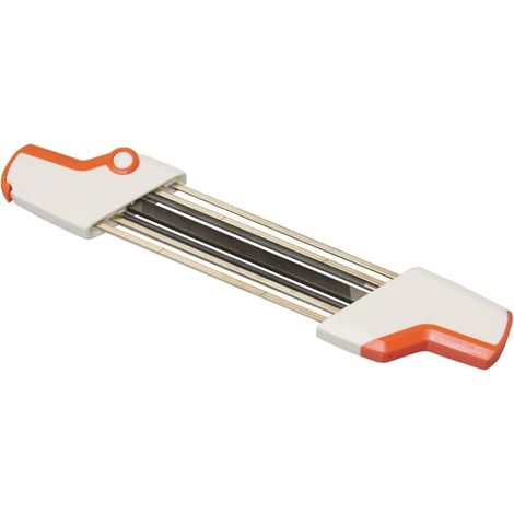 2-in-1 4,0-mm-schärfer – Schärffeile Für Stihl 3/8p Kettensägen – Hochfestes Legierungsmaterial – Schnelles Und Präzises Schärfen – Wancle