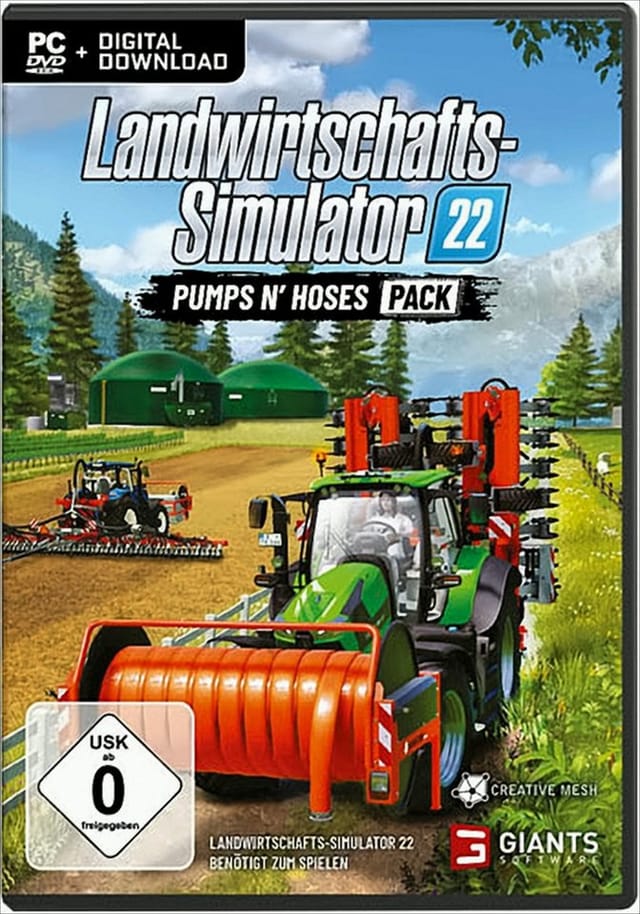 Landwirtschafts-Simulator 22 PC ADDON Pumps n' Ho Pumps and Hoses Pack PC