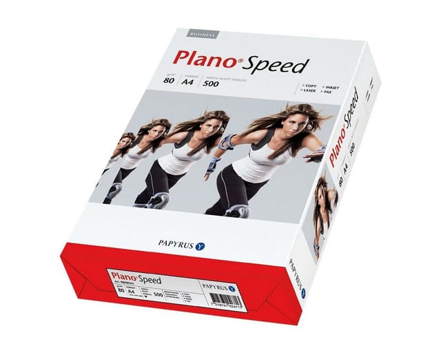 PLANO Druckerpapier Plano Speed, Format DIN A4, 80 g/m², 148 CIE, 500 Blatt