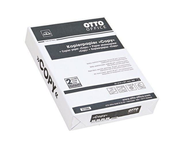 Otto Office Budget Druckerpapier COPY, Format DIN A4, 80 g/m², 145 CIE, 500 Blatt