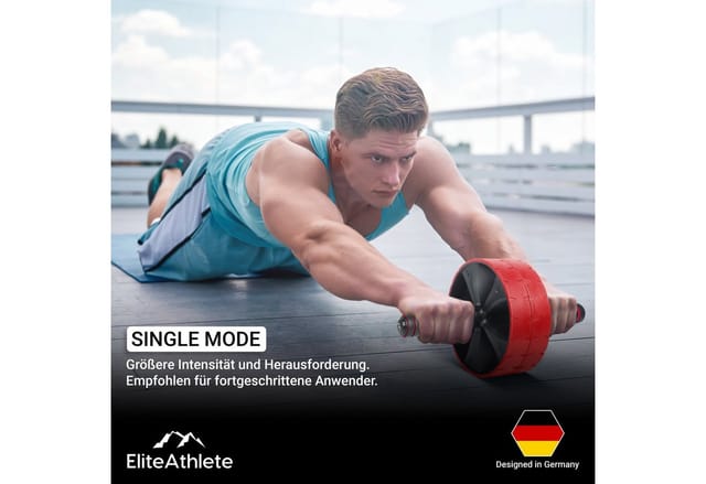 EliteAthlete Bauchtrainer EliteAthlete® Bauchroller Bauchmuskeltrainer AB Roller Bauchtrainer
