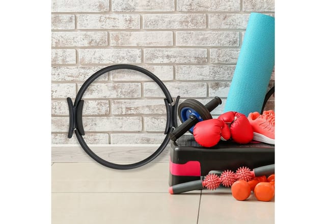 relaxdays Pilates-Ring Schwarz