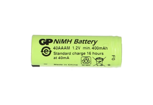 GP Batteries GP Akku 2/3 AAA 1,2V / 400mAh GP40AAAM Akku