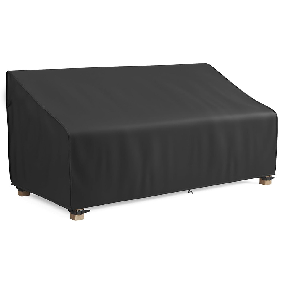Housse De Banc De Jardin Extérieur, Housse De Protection Pour Canapé 2 Places Imperméable, Coupe-vent, Anti-uv, 210d Oxford Housse De Siège De Banc De Patio (134x66x89/63cm )