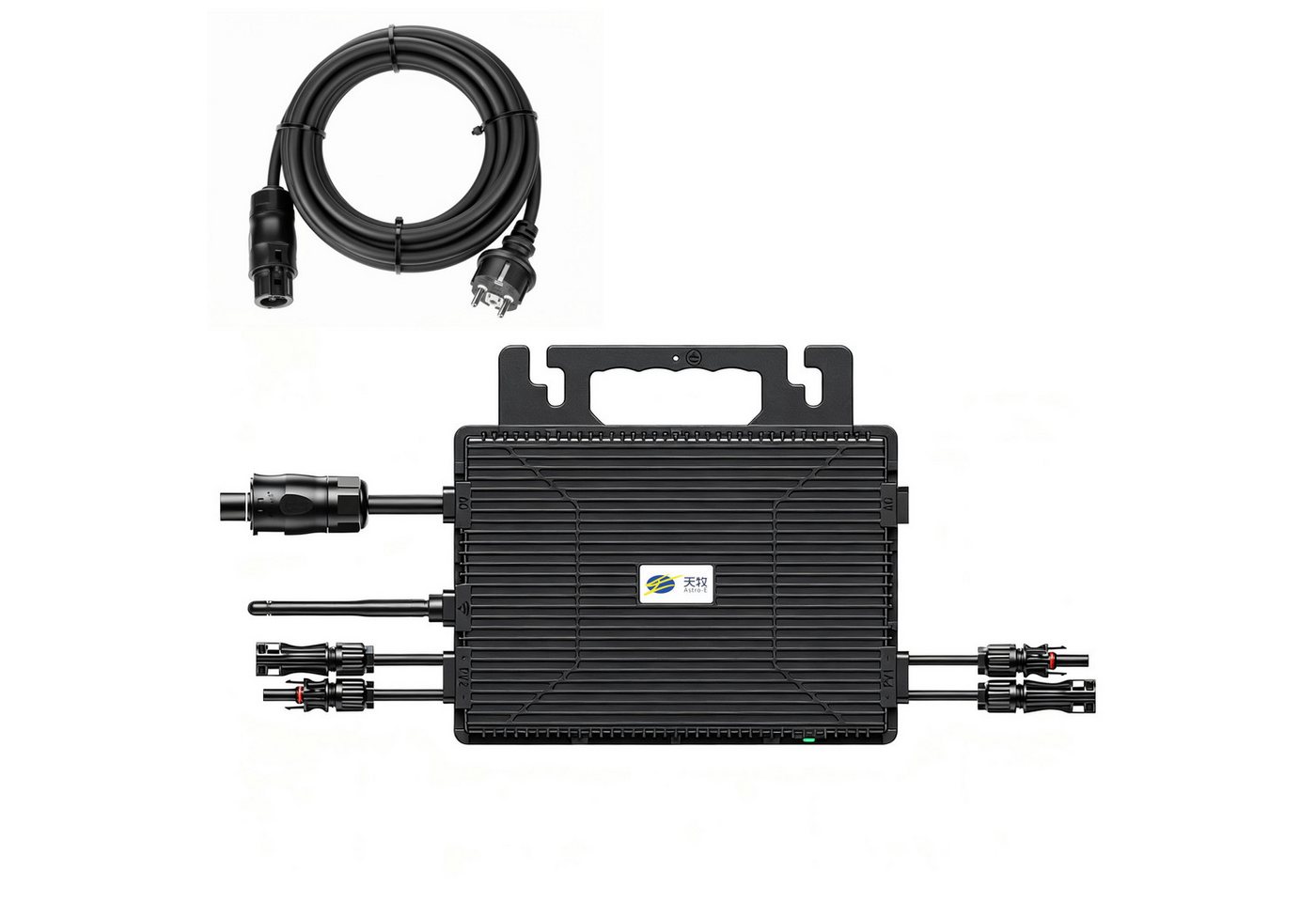 SUNNIVA Wechselrichter Astro Energy TM-L800Mi Mikro-Wechselrichter 800W, (Balkonkraftwerk Inverter mit 2× MPPT, IP67, WLAN & App-Steuerung, Plug-&-Play inkl. 5m Anschlusskabel zur Steckdose) Bild 4
