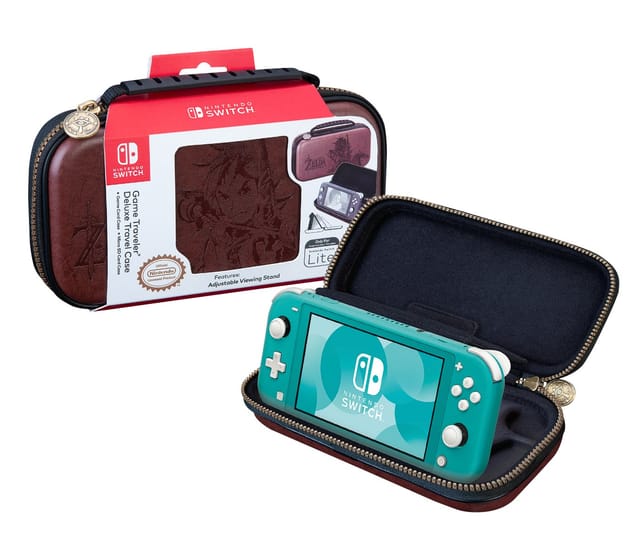 BigBen Nintendo Switch Lite Tasche NLS142BR Case Zelda braun AL110872 Zubehör Nintendo