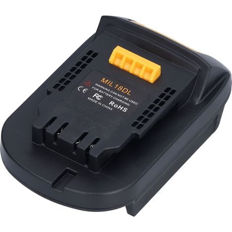 Decdeal Lithium-akku-adapter, Anschlusskonverter Für Milwaukee 18v Mil18dl