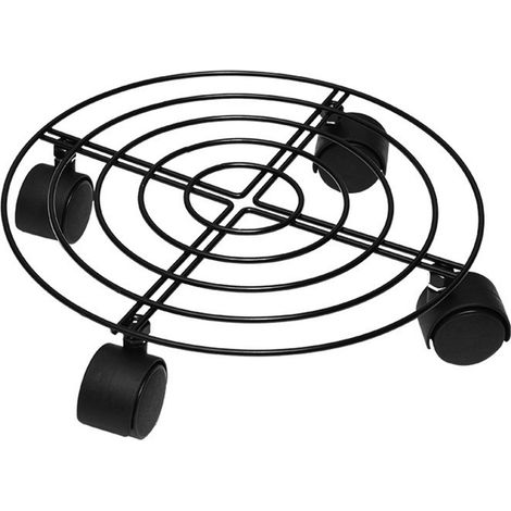 Decdeal Universelle Radplattform, Metallkonstruktion, Multifunktionslager Für Blumentöpfe, Whirlpools