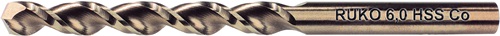 5x Spiralbohrer Din 338 Utl 3000 Hss-co 5 Ø 10,5 Mm - 229105 - Ruko