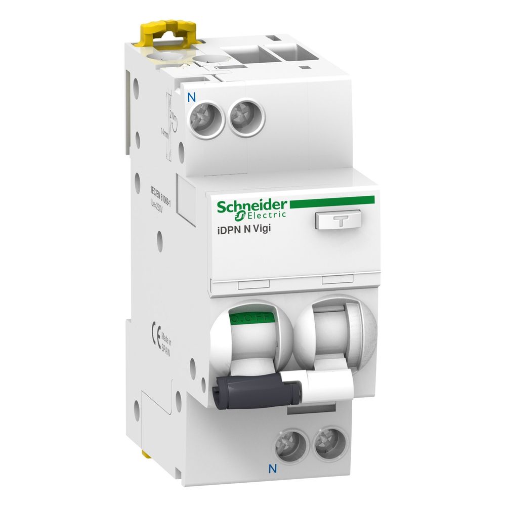 Schneider Electric Fi/ls-schalter Acti9 Idpn N Vigi, 13a, 30ma, 6ka, 230v, A9d33613