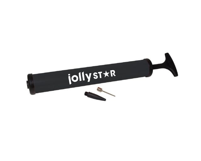 Jollystar Handpumpe 30 cm mit Metallnadel – Ideal für Bälle & Spielgeräte