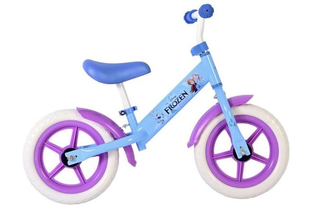 Volare Kinderfahrrad Kinder Laufrad Lauf Lern Rad Bike Lauffahrrad Lauflernrad Frozen 1084, Schutzbleche