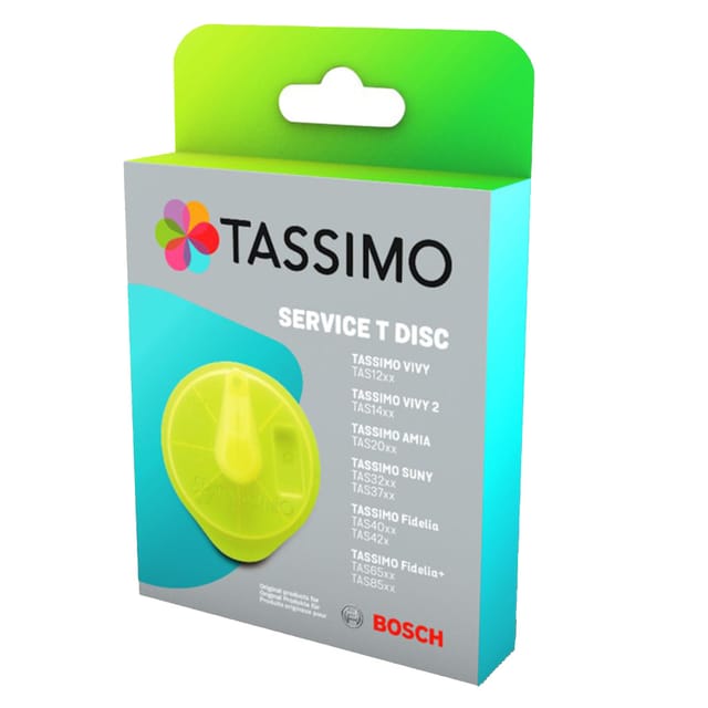 Bosch 17001490,00621101.00576836 Reinigungs-T-Disc für Tassimo Kapselm Adapter