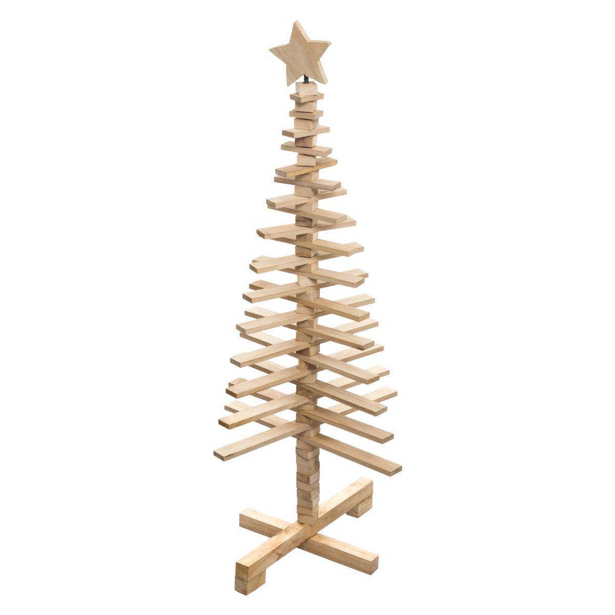 Artikulierter Tannenbaum 120cm Holz - Feeric Lights & Christmas