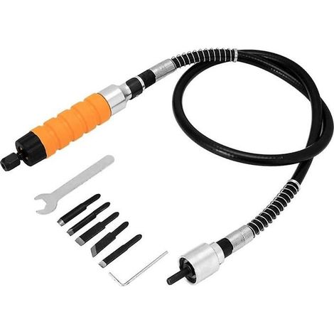 Honornic – Elektrische Bohrmaschine, Elektrischer Schleifer, Flexible Welle Mit Verbindung Zum Elektrischen Meißel, Elektrische Graviermaschine