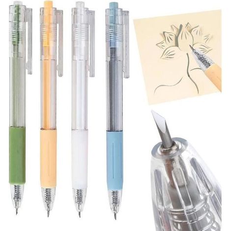 Honornic – Mini-messer, Bastelmesser, Mini-stiftschneider, Papierschneidewerkzeug Für Schüler, Taschenmesser Für Heimwerker