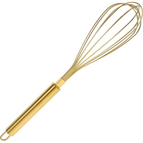 Honornic - Manueller Eierquirl, Küchen-eierquirl, Gold-ausführung (26,55,5 Cm)
