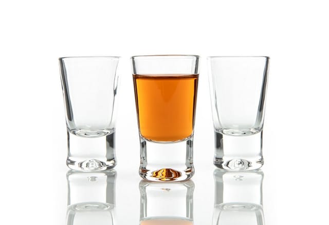 BigDean Schnapsglas 6 x Schnapsgläser 2cl Shotgläser Spülmaschinenfest Stamperl, 6-tlg., Glas, Schnapsglas, Shotglas, Spülmaschinenfest, Robust, Lebensmittelecht