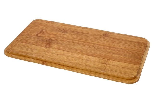 Birkmann Brotkasten LAIB & SEELE, 33 x 13 cm, Weiß, Metall, Metall, Bambusholz, mit Holzdeckel