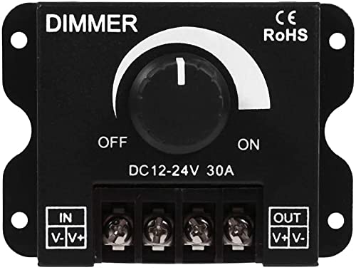 Apex Pwm Led-dimmer 12v-24v 30a - Einstellbare Helligkeit - Dimmer Für Led-streifen