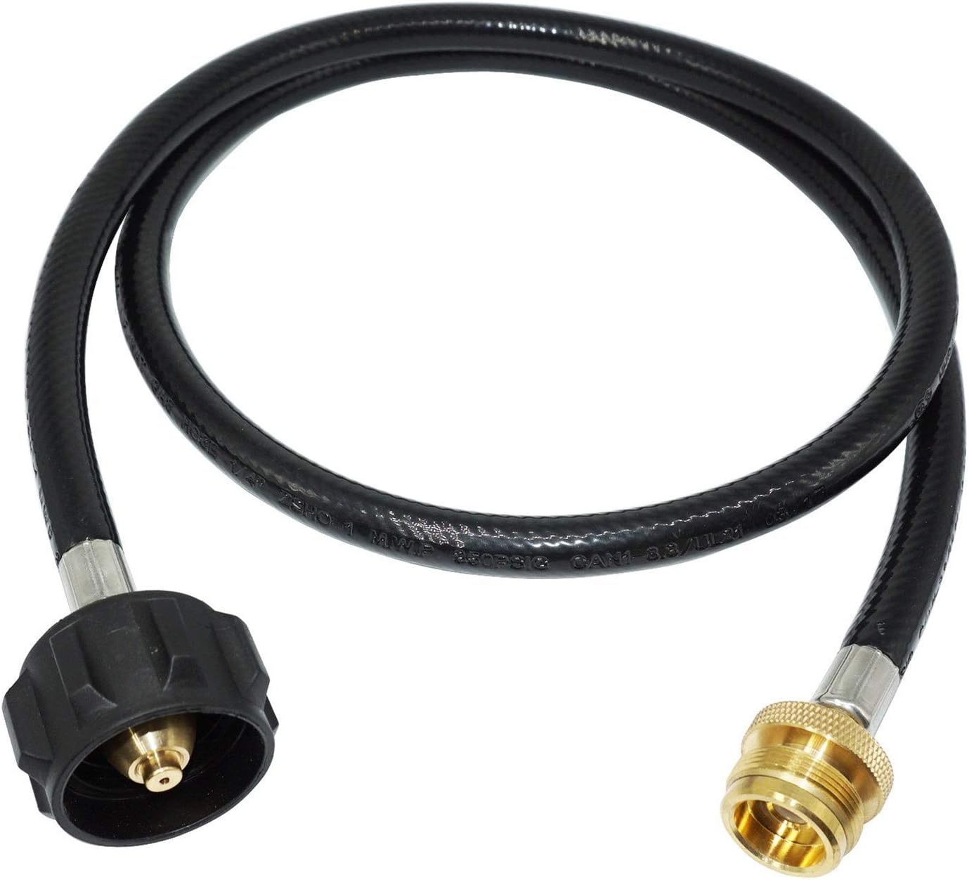 Apex 4 Fuß Propangas-adapterschlauch, 1 Lb Auf 20 Lb Konverter, Ersatz Für Qcc1/typ1-tank