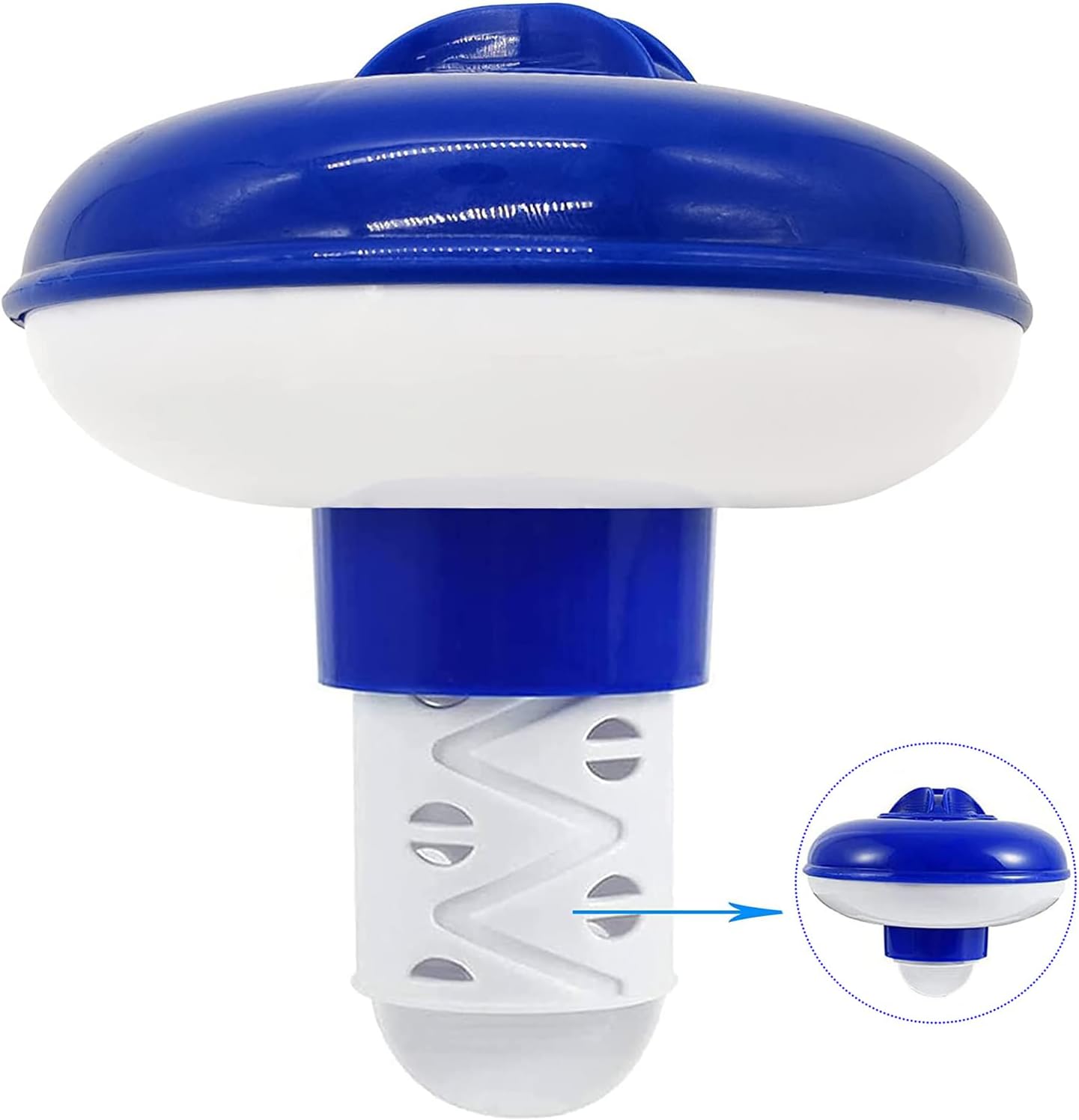 Apex Schwimmender Chlorspender Für Spa Und Pool - Ausziehbarer Tablettenspender (12,7 Cm)