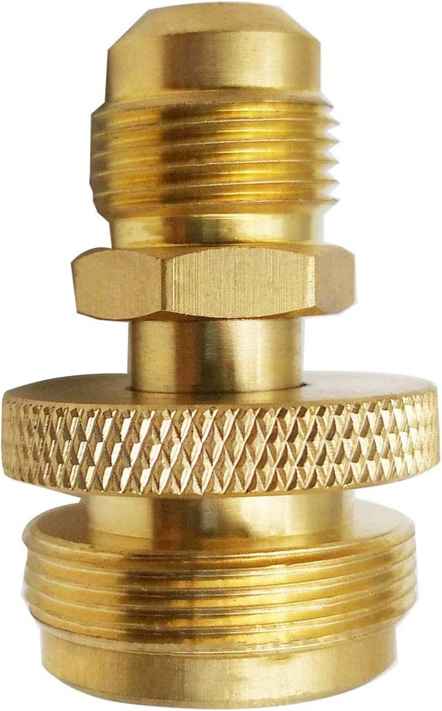 Apex Tragbarer Campinggrill-kocher Ersatzteile 1lb Propangasflasche Regler Adapter Anschluss Umrüstung Auf 3/8" Außengewinde