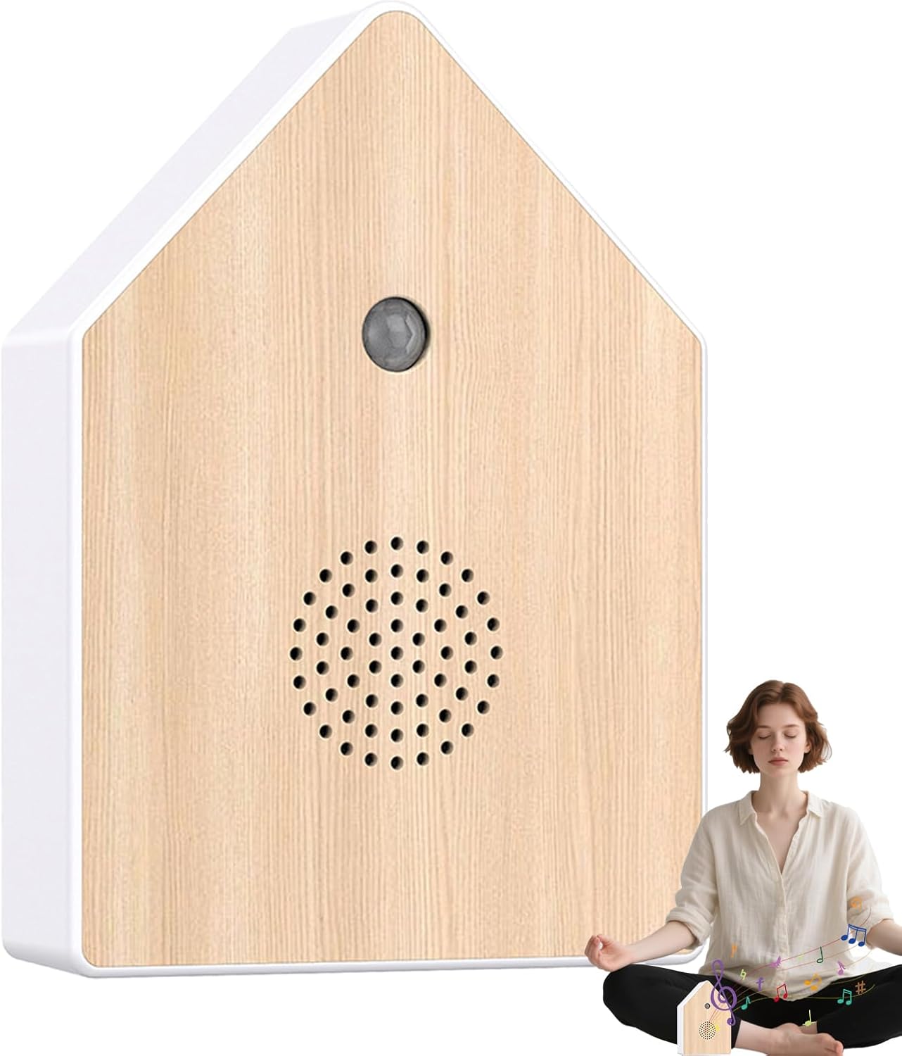 Apex Gerät Mit Natürlichen Vogelstimmen – Entspannungs- Und Meditations-audiobox Für Erholsamen Schlaf – Für Männer Und Frauen – Elegantes Design