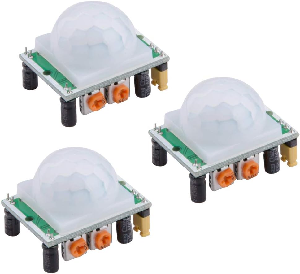 Apex 3 Stück Hc-sr501 Pir-infrarotsensor-bewegungsmelder Für Arduino Und Raspberry Pi