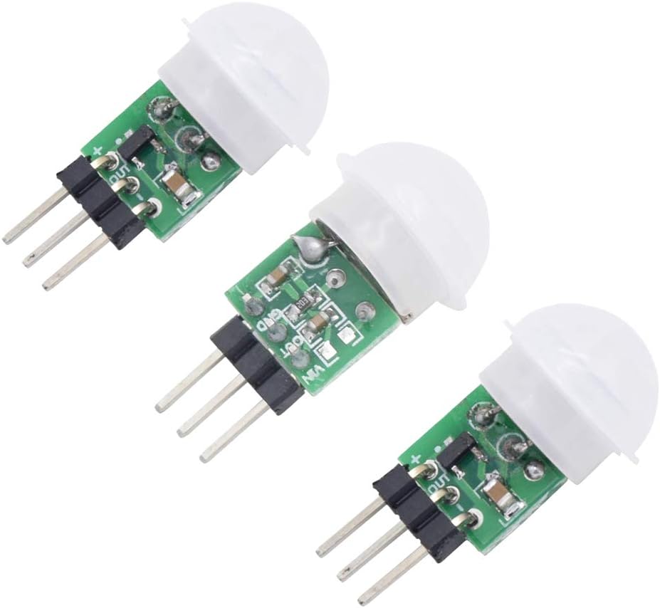 Apex 3 Stück Am312 Mini Pyroelektrisches Pir-bewegungsmeldermodul Pir-infrarot-ir-sensor Körperbewegungsmelder