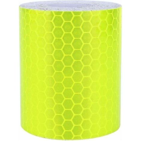 3 M Fluoreszierendes Gelbgrünes Reflexband, Reflektierender Gefahrenstreifen, Warnmarkierungsband Für Einsatzfahrzeuge