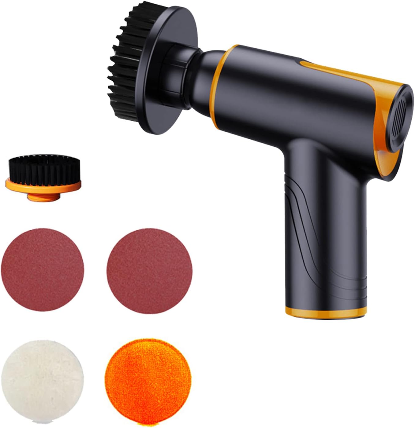 Apex Mini Akku-poliermaschine, Wiederaufladbar, 100 Watt, 1800 U/min, Tragbare Multifunktionspoliermaschine
