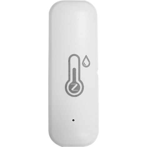 Tuya Zigbee-außentemperatur- Und Feuchtigkeitssensor (ip65), App-überwachung, Benachrichtigungen Für Die Hausautomation. Kompatibel Mit Google Home, Für Intelligente Häuser Und Gärten.