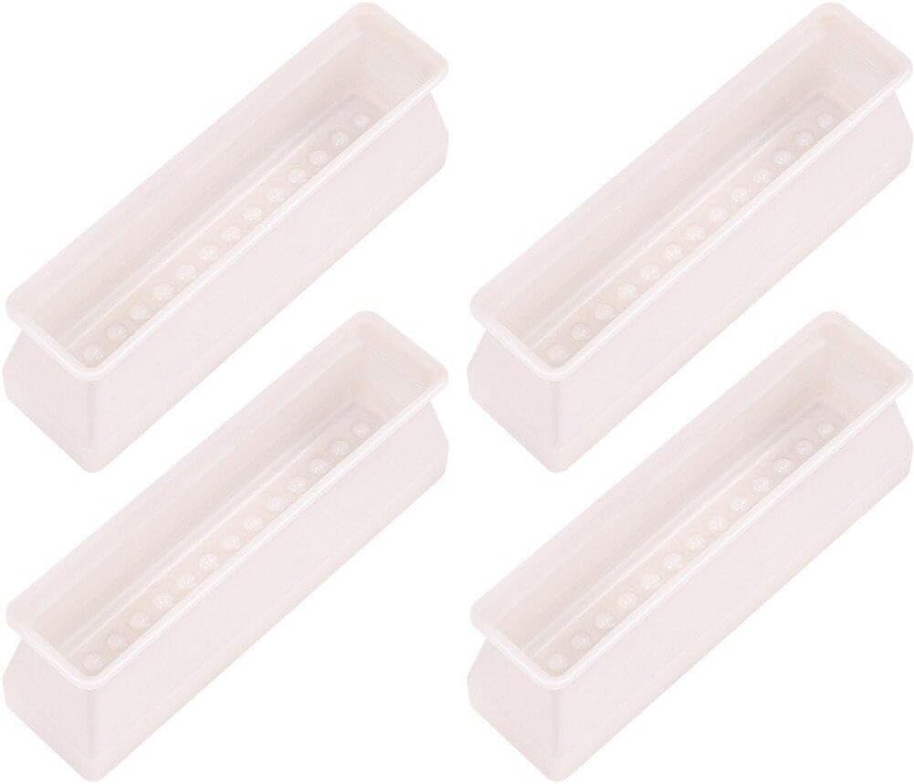 Ccykxa Lot De 4 Protections De Rectangulaires En Silicone Pour Pieds De Chaise, Couvre-pieds De Chaise, Protège-pieds De Meubles, Couvre-pieds De Table Pour Éviter Les Rayures Au