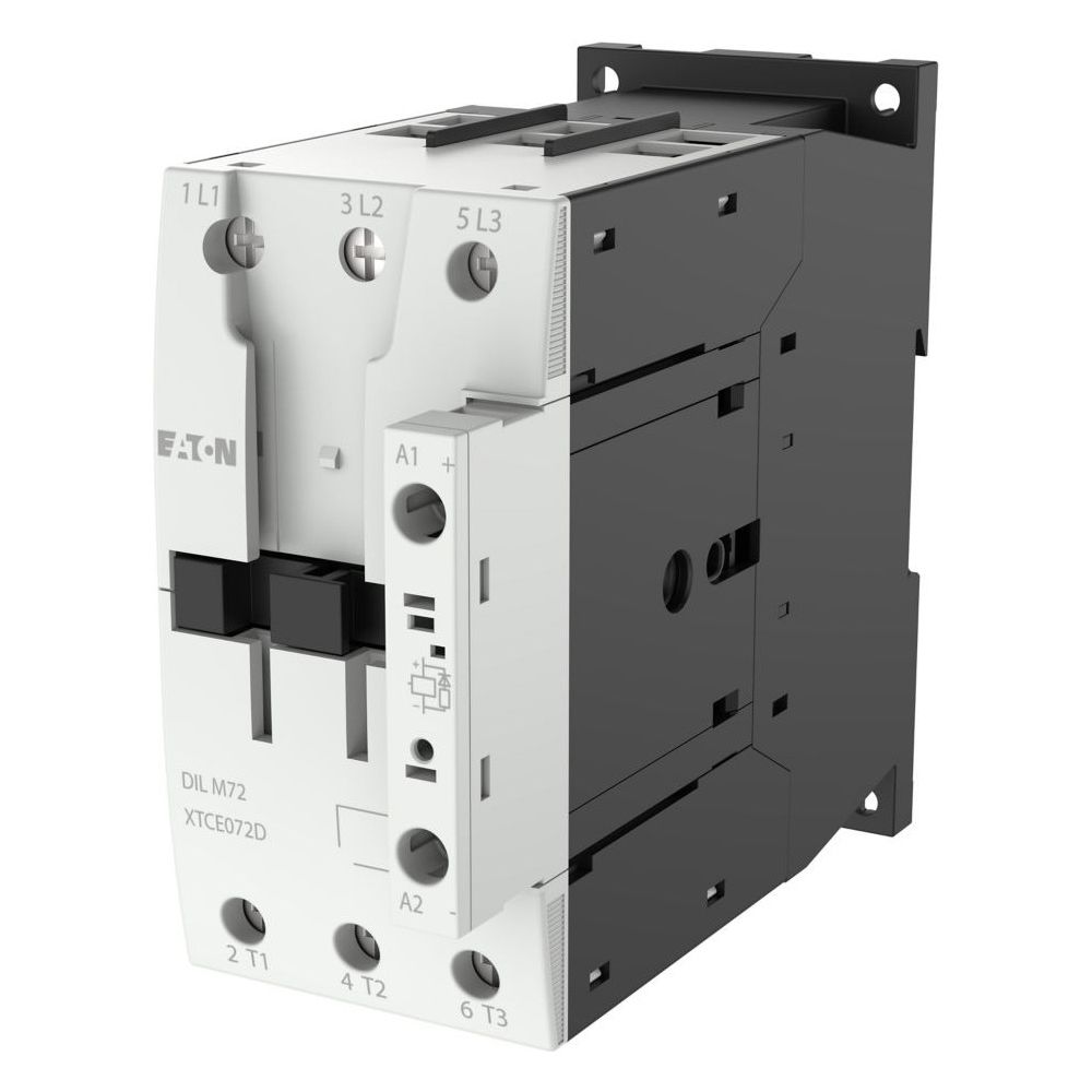 Eaton Leistungsschütz Dilm Dilm72(rdc24), 3-polig 37kw, Schraubklemmen