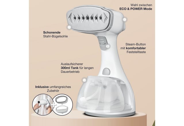 Dampfbügeleisen Lebenlang Lbd528 1500w 300 Ml