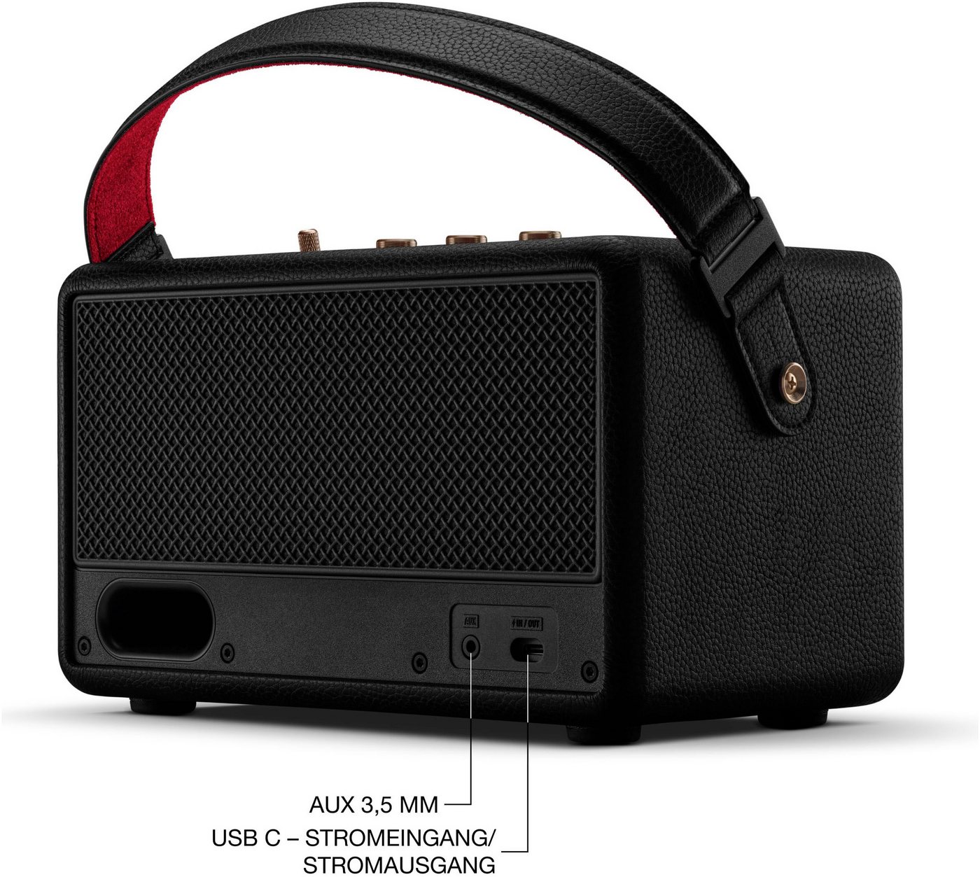 Marshall Kilburn Iii Tragbarer Stereo-lautsprecher Schwarz Bild 2