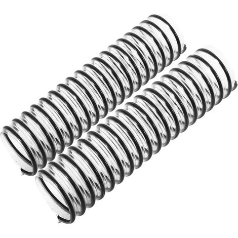 2-teiliges Staubsauger-ablaufschlauch-set Mit Druckfedern, 12 X 2,80 X 2,80 Cm, Kompatibles Zubehör Für Die Reinigung Von Haus Und Büro, Einfache Installation