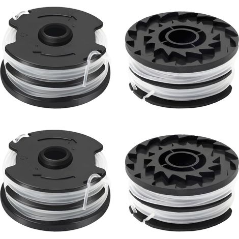 4 Spulen Parkside Tlp-01 Kompatible Nylon-trimmerschnur 1,6 Mm 8,3 M Für Den Garten