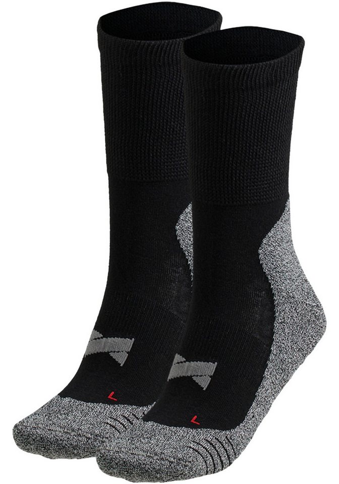 XTREME sockswear Wandersocken (2-Paar, 2er Pack) Gepolsterte Unisex Wander-/ Sport- und Funktionssocken Bild 3