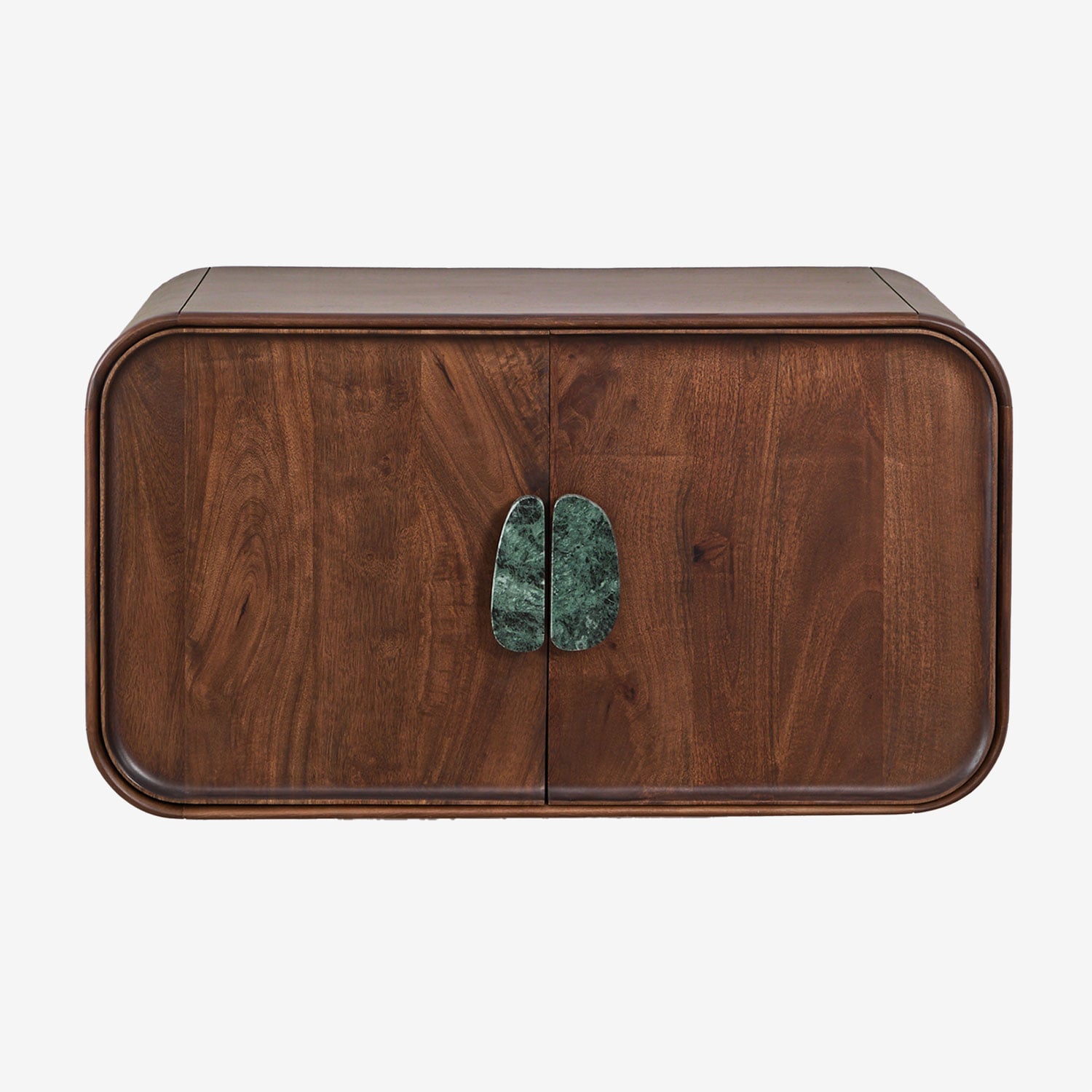 Sklum Hängendes Badezimmermöbel-set 95x45 Cm Aus Mangoholz Und Naturstein Kivalina