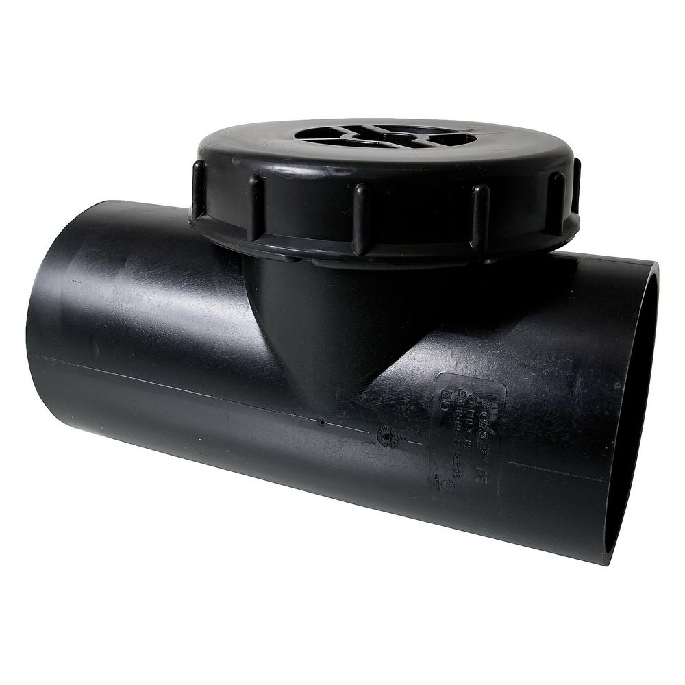 Valsir Putzstück 90 Grad, Dn 90, 3mm Wanddicke, Polyethylen