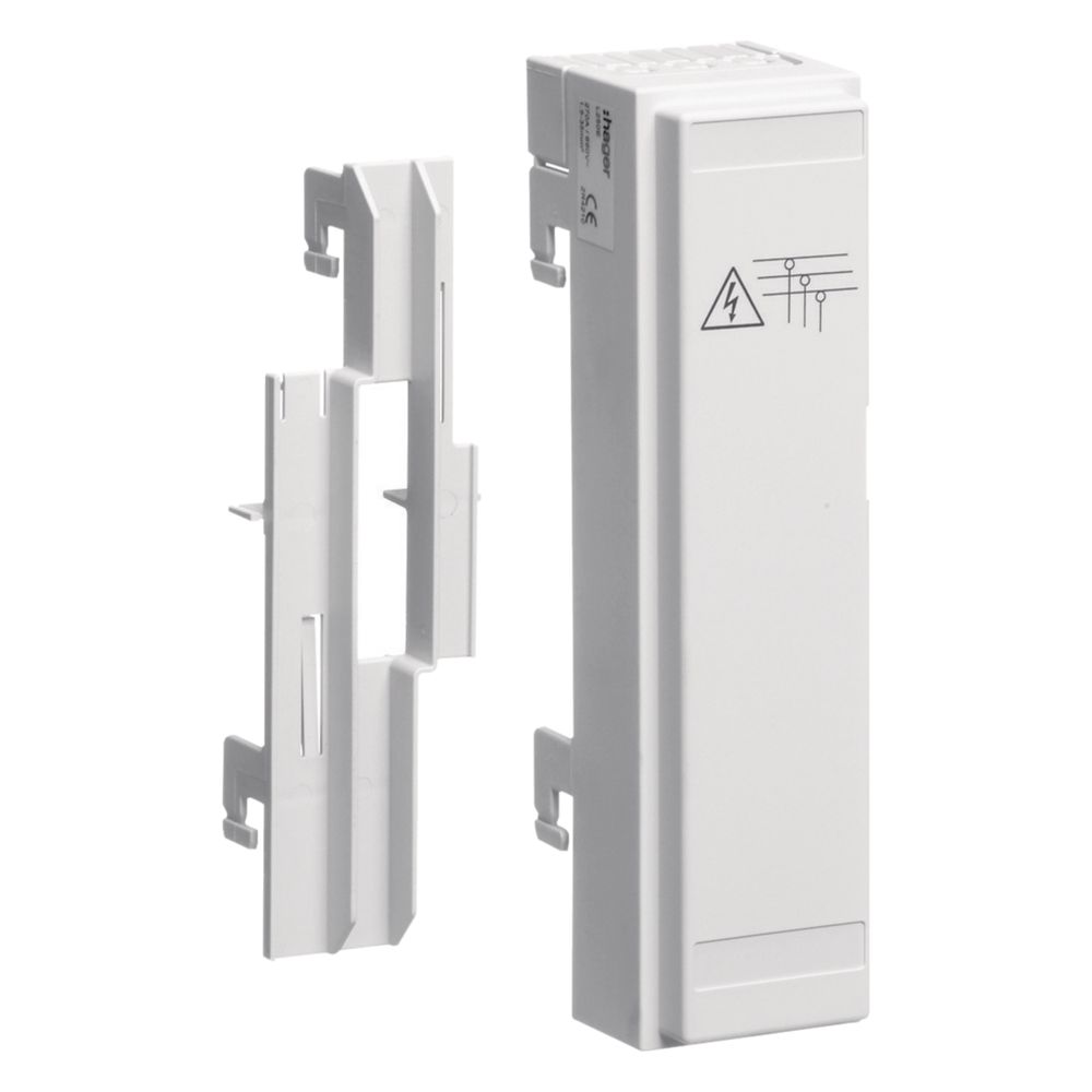 Hager Anschlussmodul 54mm Leer Für Sammelschiene 60mm Ohne Anschlussklemmen
