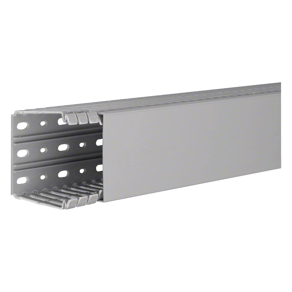 Hager Verdrahtungskanal Aus Pvc Ba7 80x80 Mm Steingrau