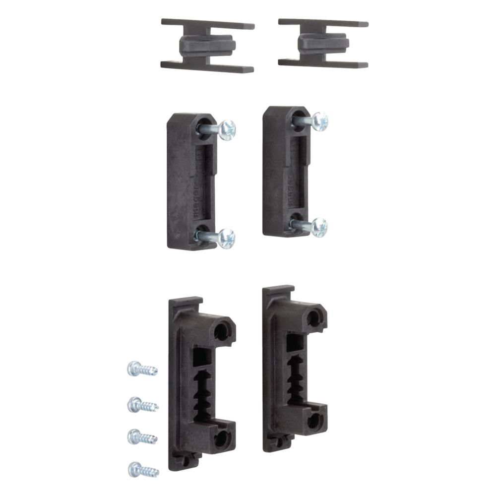 Hager Sammelschienenträger 60mm, Universn, 1polig,set 2 Stück,koppelbar An 3p-träger