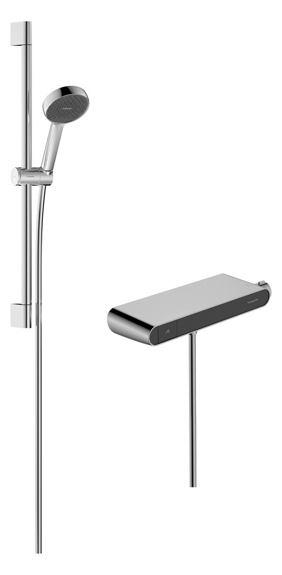 Hansgrohe Activera Select S - Duschset Mit Thermostat, 2 Strahlarten, Ecosmart, Chrom 28087000