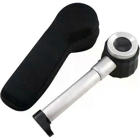 Honornic – 45-fache Dermatoskopische Lupe Mit Ergonomischem Griff Für Klare Und Scharfe Sicht, Ausgestattet Mit Messskala Und Uv-licht. Größere Sicht Dank Der Lupe Vom Typ B.