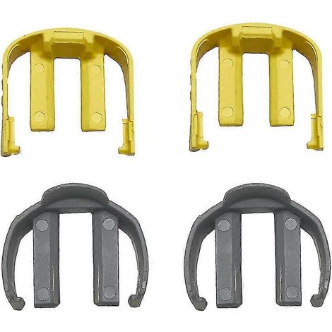 Honornic - Set Mit 2 Gelben Und Grauen Schlauchschellen Für K2, K3 Und K7 Hochdruckreiniger, Mit Abzug Und Schlauch.