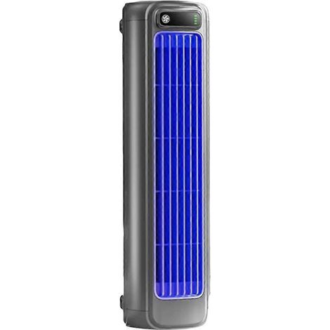 Honornic - Ace Tragbarer Kühlventilator, Wiederaufladbar Und Leise, Mit 3 Geschwindigkeitsstufen, Grau.
